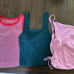 American Eagle/Aerie mid-drift tanks all size S